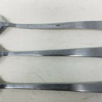 HF Mystique Stainless Steel Flatware Silverware Long Dessert Spoons Lot 3 VTG