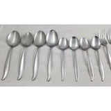 Vintage Japan Dorzel Hull Paradise Stainless Flatware Silverware Set Lot 17 pcs