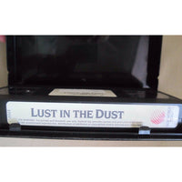 Lust in the dust VHS Cassette Tape Hard Plastic Clamshell Case Western Comedy