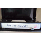 Lust in the dust VHS Cassette Tape Hard Plastic Clamshell Case Western Comedy