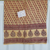 Pier 1 Handloomed Omit Print Bedspread 100% Cotton 72x108 India Twin Coverlet