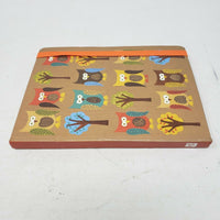 Owl Journal Rachel Hatchard Jane Mosse Designs Blank Lined Pages Elastic Closure