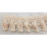 Chenille Tassel Fringe Sewing Trim Notions 2 inches wide x 4+ yards Pink Cream