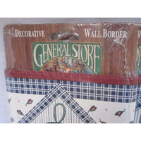 Lot of 9 General Store Fruit Salad Strawberry Prepasted Wallpaper Border New USA