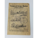 Annual Report Town Officers of Gray Maine December 31 1950 Cumberland County