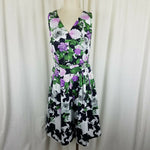 Talbots x Oprah Magazine Hydrangea Fit & Flare Twirl Dress Womens 6P NWT $189