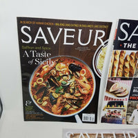 Saveur Magazine 2016 Lot of 5 Editions Issues 180 182 183 184 185 Cooking Food