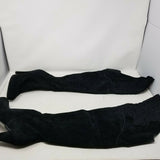 Colin Stuart x Victoria Secret Over The Knee Soutache Black Suede Boots Womens 9