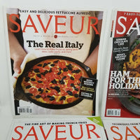 Saveur Magazine 2009 Lot of 6 Editions Issues 119 120 122-125 Cooking Food