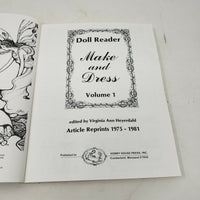 Doll Reader Make and Dress Volume One Heyerdahl, Virginia 1983 Reprint Articles