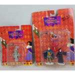 Vintage DISNEY HUNCHBACK of NOTRE DAME ACTION FIGURE Mini Figures Set Gargoyles