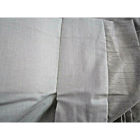 Bloomcraft Eastwind Ice Curtains Drapery Panels 84in 1980s Lined Gray 1 Pair NOS