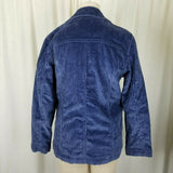 LL Bean Corduroy Thinsulate Insulated Lined Barn Jacket Coat Womens XSP Blue NWT