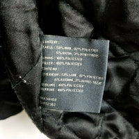 Perry Ellis Portfolio Wool Blend Quilted Peacoat Jacket Car Coat Mens XXL Black