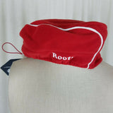 NEW 2006 Roots USA Torino Olympics Beret Hat Red Fleece Adjustable L/XL NWT