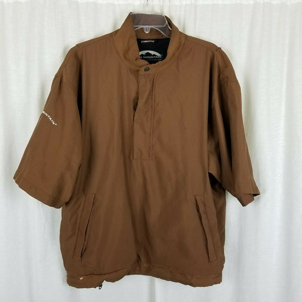 Sun Mountain Stormtight SS Headwind Wind Shirt Golf Windbreaker Jacket Mens L