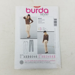 Burda Style Sewing Pattern 7447 Western Pants Uncut Womens 8 10 12 14 16 18 20