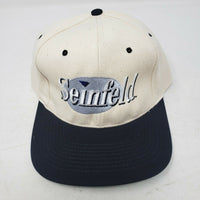 Vintage Seinfeld Snapback Hat Cap Pinstripe Adjustable 90's Wool Mens OS Promo