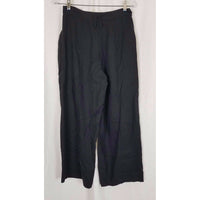 Cannisse Paris Tencel Noir Hindi Cropped Capris Culottes Pants Womens 6 38 Black