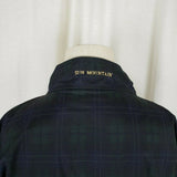 Vintage 80s Sun Mountain Tartan Scotch Plaid Rain Windbreaker Jacket Womens L