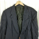 Ferrini Lanificio di Pray Wool Silk Cashmere Sportcoat Jacket Blazer Mens 44L