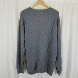 LL Bean Lambswool Crewneck Pullover Sweater Mens 2XL Cutter Holes Repairs Needed