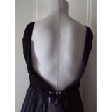 Rubber Ducky Paradizzo Couture South Beach Zebra Twirl Plunge Dress Womens S