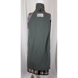 Galleon Insulated Double Breasted Trench Coat Mens 40R Removable Lining Black