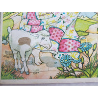 Lot of 6 Frame Tray Puzzles Golden Whitman Disney Raggedy Ann Andy Christmas