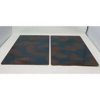 Paint & Colour Textures Toronto Canada Handpainted Cork Bottom Placemats Set 6