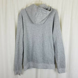 Fila Training Spell Out Logo Full Zip Up Gray Hoodie Sweatshirt Mens M Gray NWT