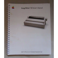 Apple ImageWriter II Owner's User Manual Guide Computer Spiralbound Book Japan