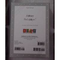 Lot 7 Boxed RSVP Holiday Christmas Cards People Santa Cartoon Humor Envelopes