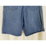 Vintage Stefano 80s High Waisted Mom Jeans Shorts Womens 32 12 14 L Blue Denim