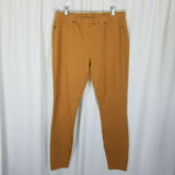 Evy's Tree Denim Skinnies Ponte Pants Skinny Jeans Jeggings Leggings Topaz L NWT