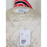 Paris Atelier & Other Stories Motel Cocktail Satin Bomber Jacket Womens 12 Pink