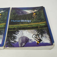 Human Biology Eleventh Edition Textbook + Laboratory Manual Sylvia S. Mader Book