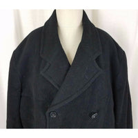 Coldwater Creek Wool Cashmere Insulated Double Breasted Peacoat Jacket Womens 8