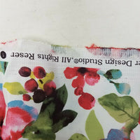 Large Flowers Floral Brother Sister Design Studio Fabric 4+ yards B84-RO-P16