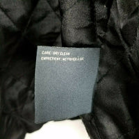 Perry Ellis Portfolio Wool Blend Quilted Peacoat Jacket Car Coat Mens XXL Black