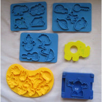 PlayDoh Sesame Street ABCs Company Parts Pieces 1973 Kenner Elephant 241 Vintage