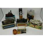 Lot Of 7 Avon Men's Cologne After-Shave Classic Car Boat Pipe Turkey Bottles USA