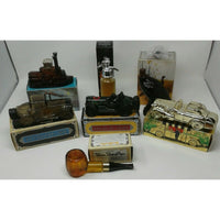 Lot Of 7 Avon Men's Cologne After-Shave Classic Car Boat Pipe Turkey Bottles USA