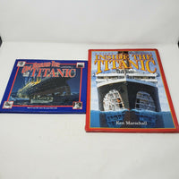 On Board the Titanic Giant Cutaway Inside the Titanic Books Educational Lot