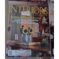 Old House Interiors Back Issues Magazines Lot 6 Entire Year 2009 DIY Remodeling