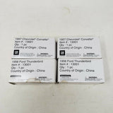 Ford GM Officially Licensed Die Cast Cars 1956 1957 Thunderbird Chevy Corvette 4