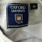 Oxford University Authentic Crewneck Sweatshirt Pullover Mens M Gray Jersey Knit