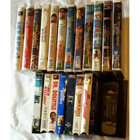 Huge lot of 20 Children's & Family Movies VHS Cartoons Wholesale Popular