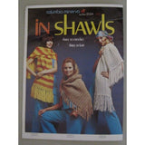 Minerva In Shawls Knitting & Crochet Manual Knit Patterns Vintage Leaflet # 2524