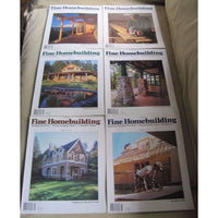 Fine Homebuilding Back Issues Magazines Lot of 6 Entire Year 1998 DIY Remodeling